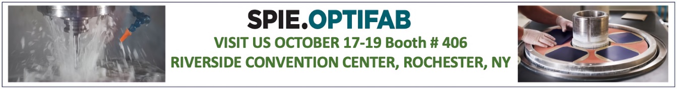 Join us at SPIE 2023 Optifab to discuss your optical coating and fabrication requirements
